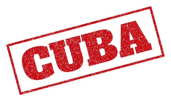 Cuba Rubberstempel — Stockvector