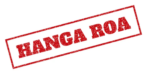 Sello de goma Hanga Roa — Vector de stock