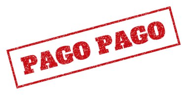 Pago Pago Rubber Stamp