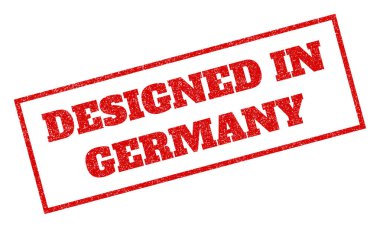 Almanya lastik damgası tasarlanmış