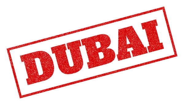 Dubai Rubberstempel — Stockvector