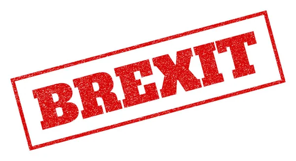 Timbre en caoutchouc BREXIT — Image vectorielle