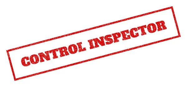 Control Inspector gummistämpel — Stock vektor