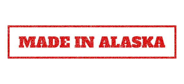 Hecho en Alaska sello de goma — Archivo Imágenes Vectoriales