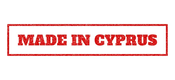 Feito em Chipre Carimbo de borracha — Vetor de Stock