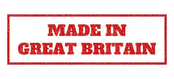Feito na Grã-Bretanha Carimbo de borracha —  Vetores de Stock