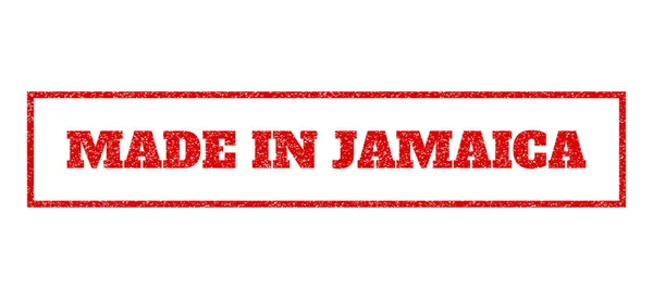 Jamaika lastik damgalamak içinde yapılan — Stok Vektör