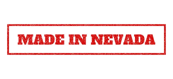 Made In Nevada Rubber Stamp — Stock Vector