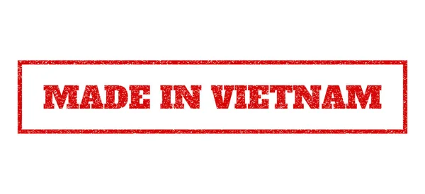 Vietnam lastik damgalamak içinde yapılan — Stok Vektör