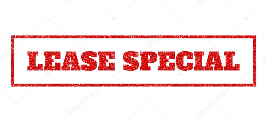 Lease Special Rubber Stamp
