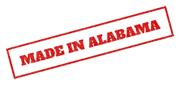 Feito em Alabama Carimbo de borracha —  Vetores de Stock