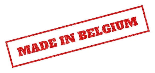 Made In Bélgica Carimbo de borracha — Vetor de Stock
