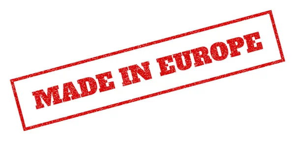 Made in Europe Carimbo de borracha — Vetor de Stock