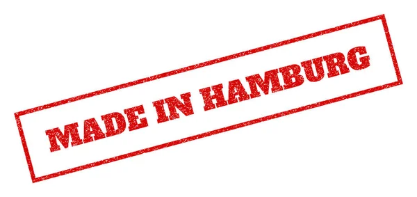 Feito em Hamburgo Carimbo de borracha — Vetor de Stock
