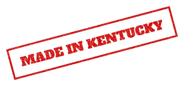 Hecho en Kentucky sello de goma — Archivo Imágenes Vectoriales
