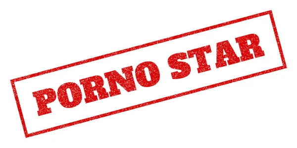 Timbro di gomma Porno Star — Vettoriale Stock