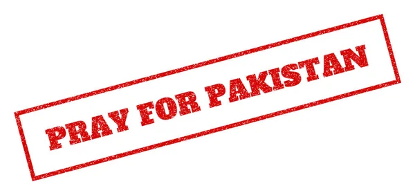 为巴基斯坦橡皮戳祈祷 — 图库矢量图片