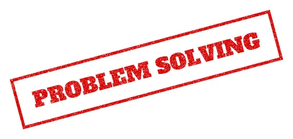 Problem Solving Rubber Stamp — Stock Vector