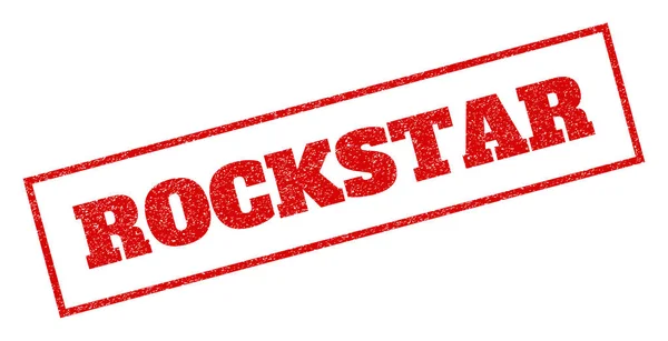 Rockstar Rubberstempel — Stockvector