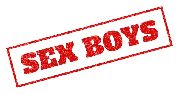 Секс Хлопчики Гумові Штампи — стоковий вектор