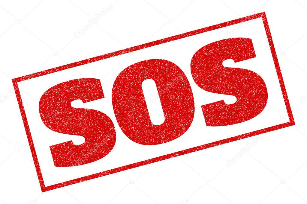 Sos Rubber Stamp