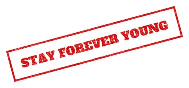 Sonsuza kadar genç lastik damgası kal