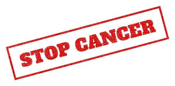 Zatrzymać raka pieczątka — Wektor stockowy