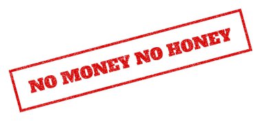 Hiç para yok tatlım lastik damga