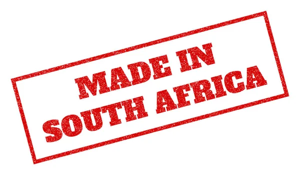 Made In South Africa Rubber Stamp — Stock Vector