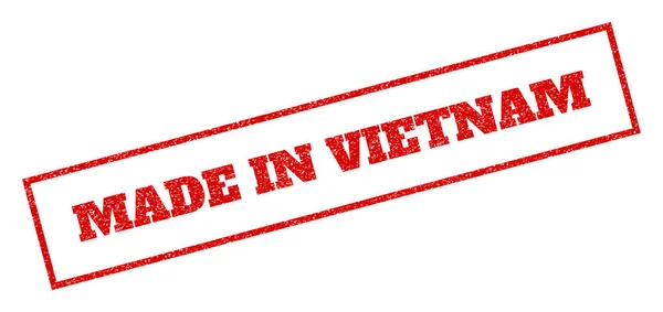 Vietnam lastik damgalamak içinde yapılan — Stok Vektör