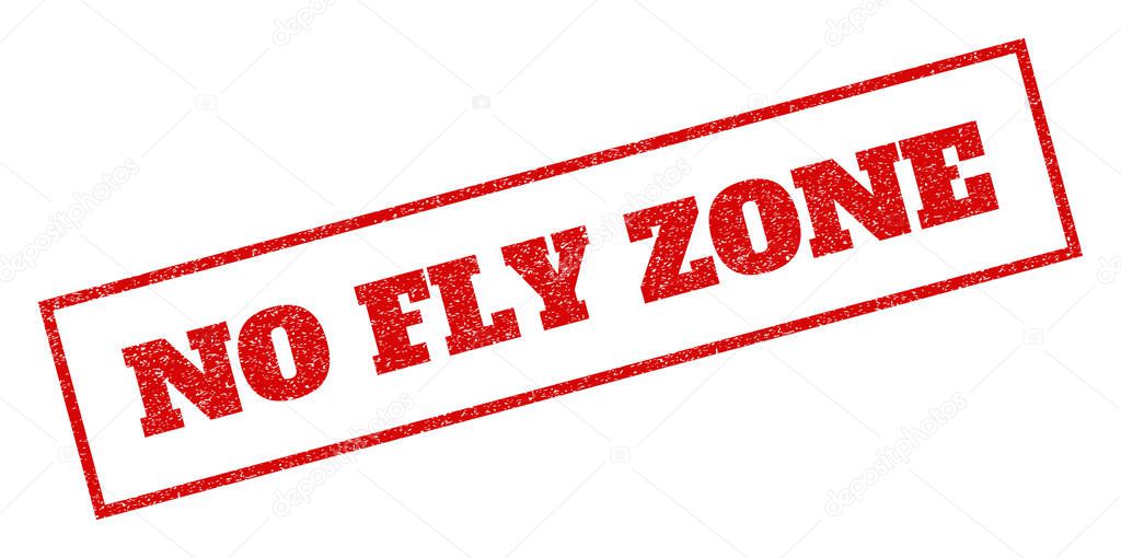 No Fly Zone Rubber Stamp — Stock Vector © 141944038