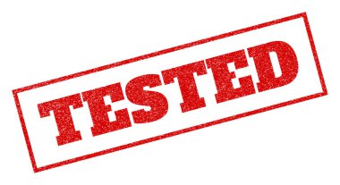 Test lastik damgası