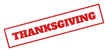 Şükran günü lastik damgası