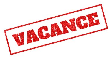 Vacance Rubber Stamp