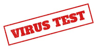 Virüs Test lastik damgası