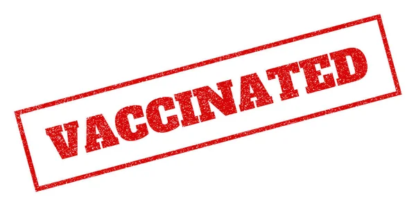 Вакцинационная каучуковая печать — стоковый вектор