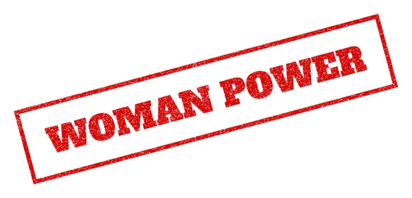 Pieczątka moc Kobieta — Wektor stockowy