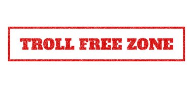 Serbest bölge lastik damgası troll