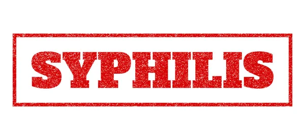 Sello de goma sífilis — Vector de stock
