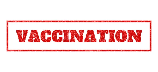Вакцинационная резиновая печать — стоковый вектор