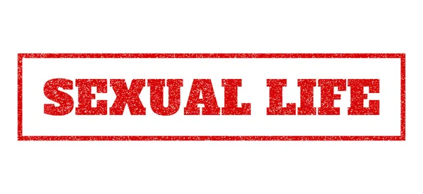 Stamp Karet Hidup Seksual - Stok Vektor
