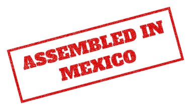 Meksika lastik damgalamak içinde monte