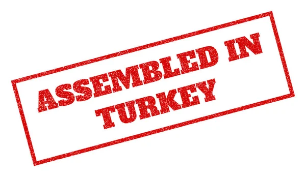 トルコのスタンプで組み立てください。 — ストックベクタ