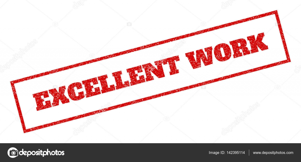 Excellent Work Rubber Stamp Vector Image By C Tatyana Sibcode Com Vector Stock