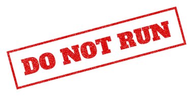 Lastik damgası çalıştırmayın