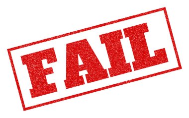 Lastik damgası başarısız