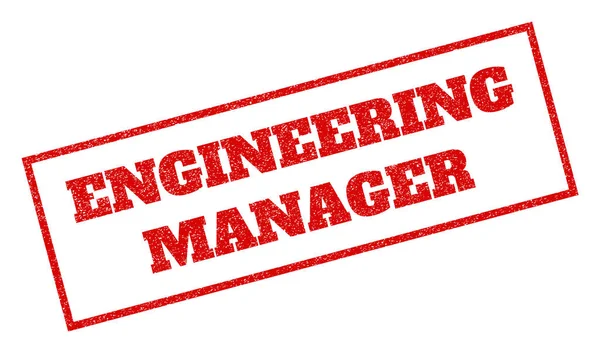 Engineering Manager Rubberstempel — Stockvector