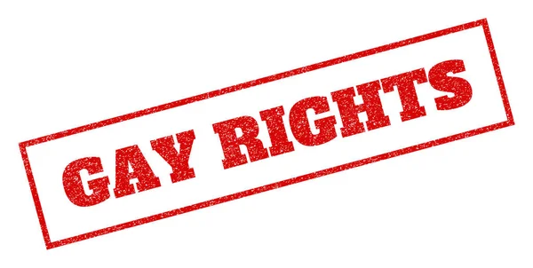 Lastik damgası Eşcinsel hakları — Stok Vektör