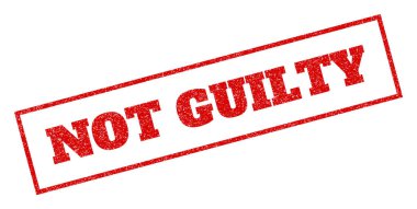 Suçlu değil lastik damgası