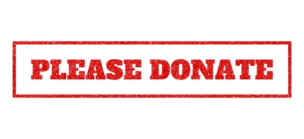 Please Donate rubber stamp stock illustration. Illustration of